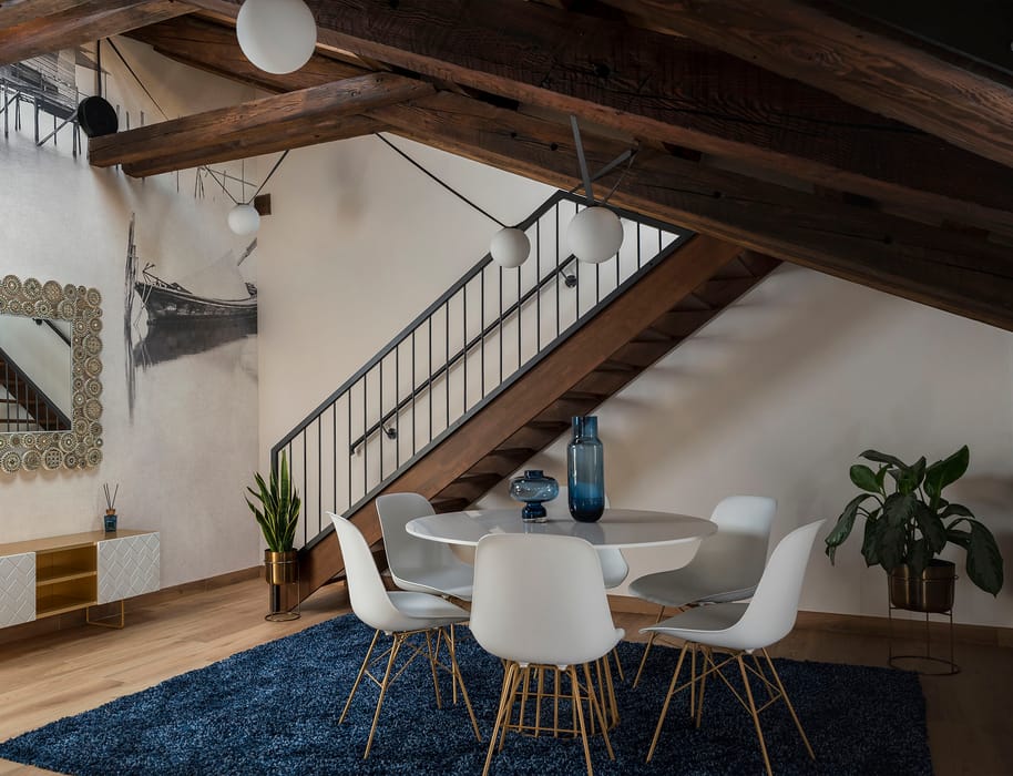 Executive apartment living area, Palazzo dei Guardiani, Venice